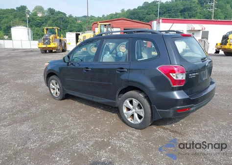 2015 Subaru Forester 2.5I из США, поврежденный, VIN JF2SJABC4FH445436